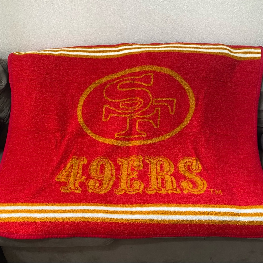 San Francisco 49ers blanket